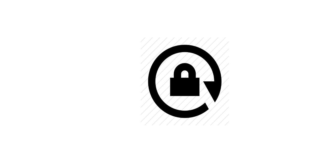 Rotate Lock Fill Icon by Remix | Flowbase